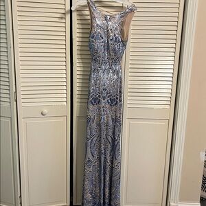 Adam Beige Fabric Dress